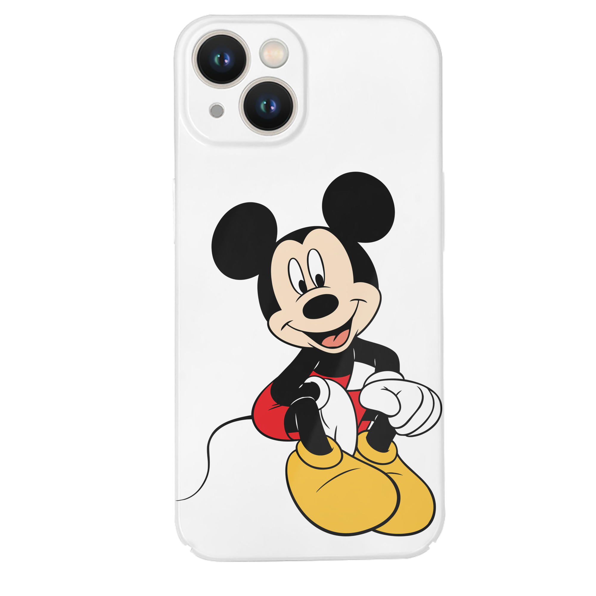 （画像用） ミッキーマウス Mickey Mouse 【iPhone 14シリーズ対応】ハードケース